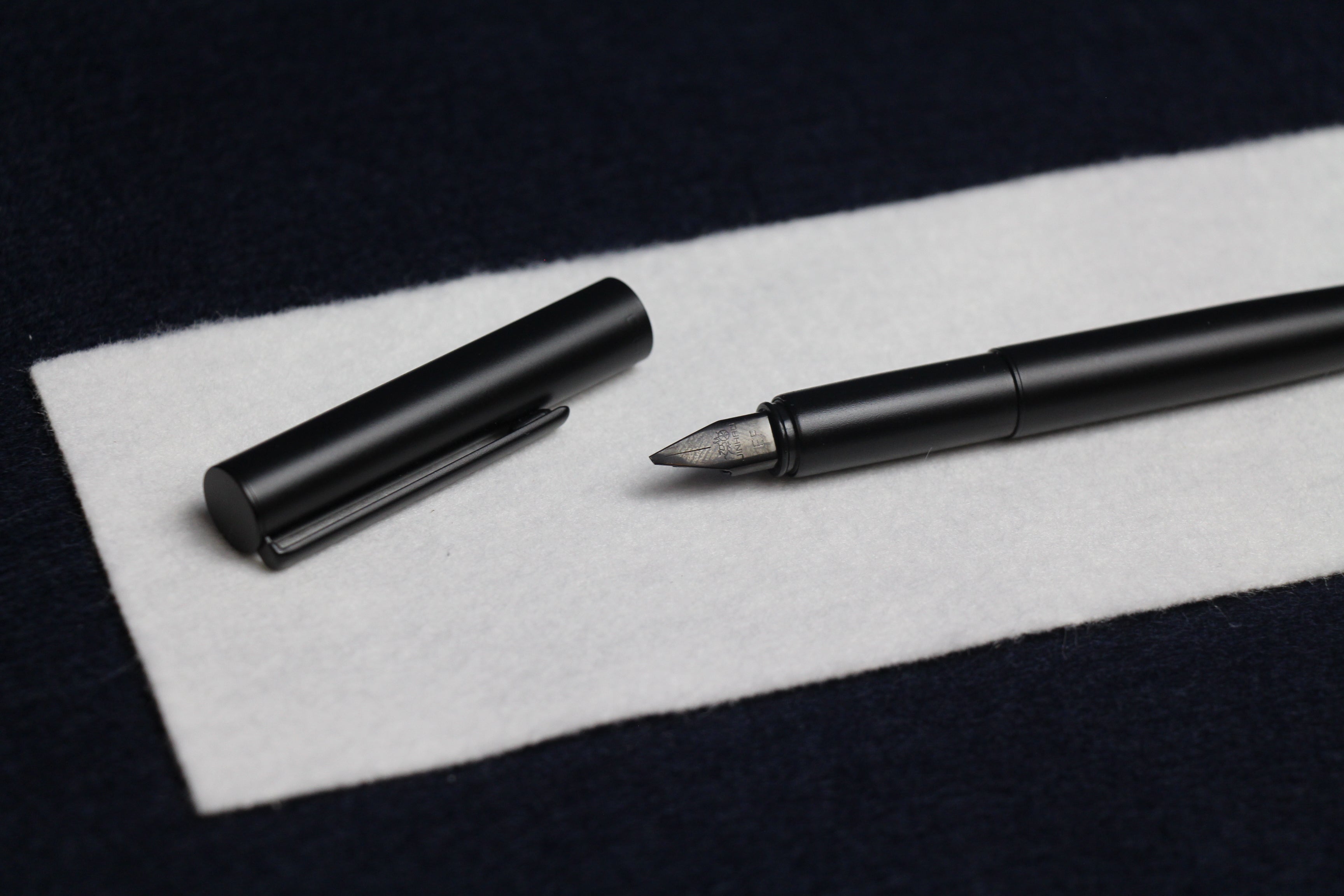 Calligraphy Black Wood Pen and Oblique Pen Gift Set