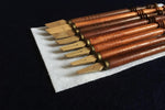 Load image into Gallery viewer, Set of 8 bamboo qalams for Arabic calligraphy: 3 - 10 mm
