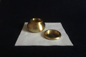 Brass inkwell for Arabic calligraphy (1)