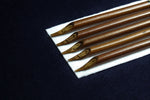 Load image into Gallery viewer, Left hand set of 5 handam qalams for Arabic calligraphy: 1.5 - 5 mm
