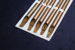 Load image into Gallery viewer, Left hand set of 5 handam qalams for Arabic calligraphy: 6 - 10 mm
